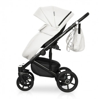 Коляска 3 в 1 RIKO BASIC OZON белый