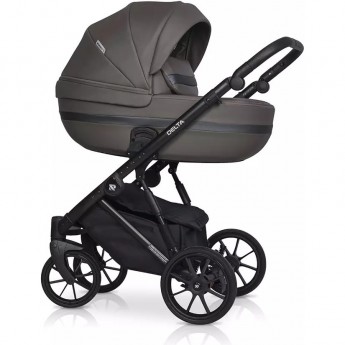Коляска 3 В 1 RIKO BASIC DELTA ECCO 12 Mokka (темно-серый) Коляска 3 В 1 RIKO BASIC DELTA ECCO 12 Mokka (темно-серый)