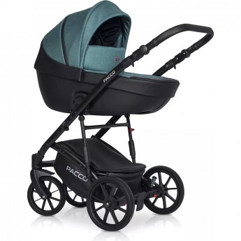 Коляска 3 в 1 RIKO BASIC PACCO 03 Lagoon (бирюзовый-черный) Коляска 3 в 1 RIKO BASIC PACCO 03 Lagoon (бирюзовый-черный)