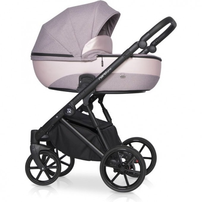 Коляска 3 в 1 RIKO NANO PRO 03 Pearl Pink (жемчужно-розовый) 5907729450787 Коляска 3 в 1 RIKO NANO PRO 03 Pearl Pink (жемчужно-розовый) 5907729450787